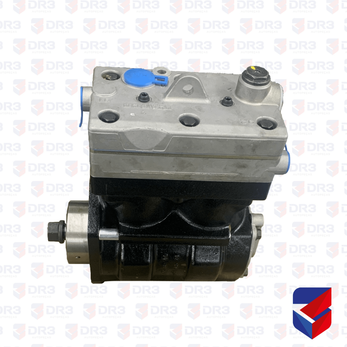 Compressor Ar Mercedes Benz Axor OM457 2 Cilindros Wabco Loja DR3