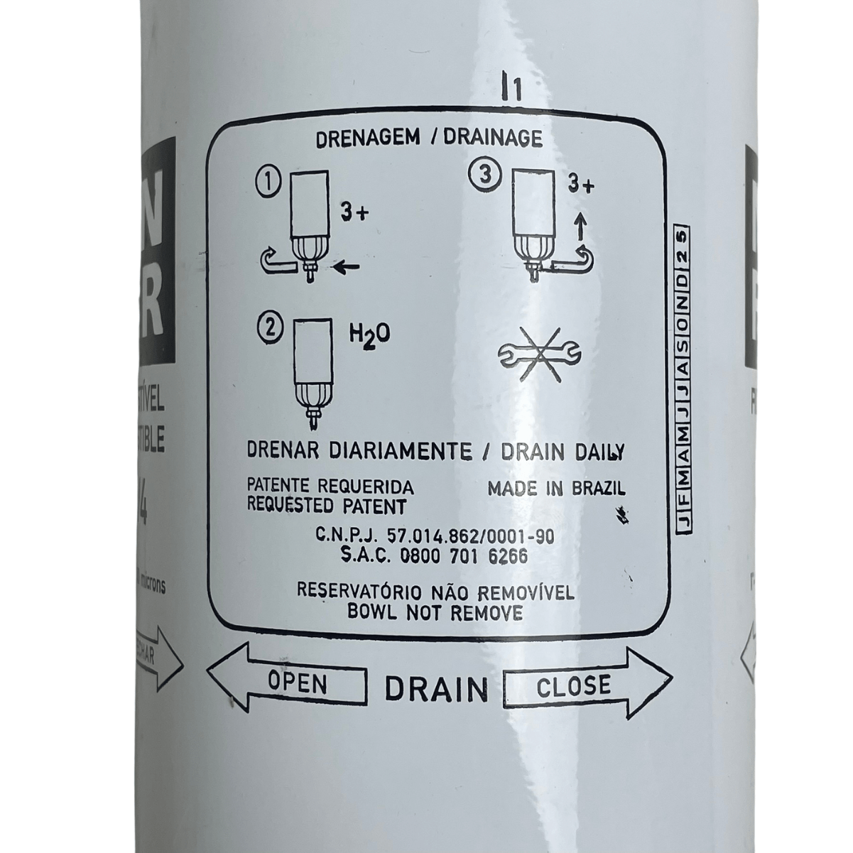 Filtro Racor Mercedes Benz Atego Axor 9584770015 Mann Filter