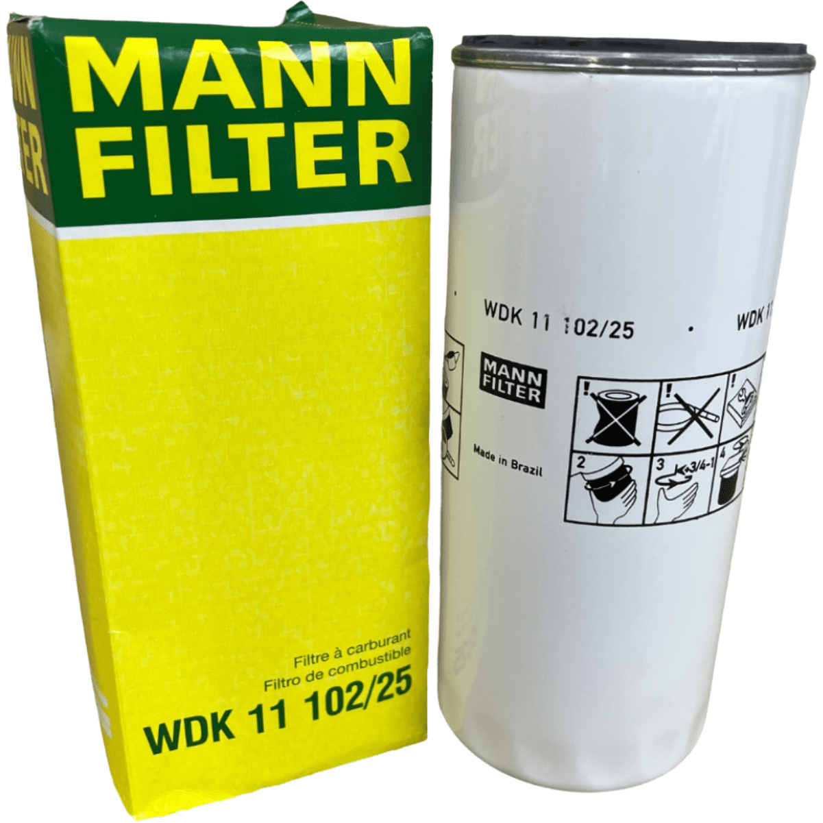 Kit Filtro Volvo New FH Racor Diesel PL121 WDK11102/25 Mann Filter