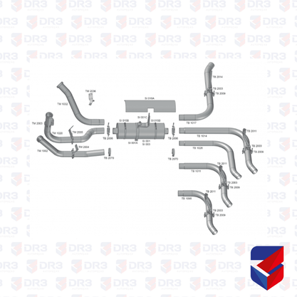 Abracadeira Silencioso Scania 112 113 142 143 543771 TB2006 Fabbof