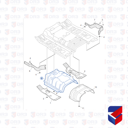Absorvente Som Scania S4 S5 Dianteiro 2110088 1777025