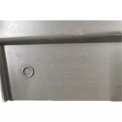 Acabamento Cama Scania NTG R LD 2227492 2521514 Original