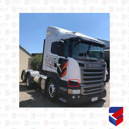 Acabamento Defletor Coluna Scania R440 LD 2162653 Cepam