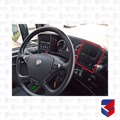 Acabamento Difusor De Ar Scania S5 Euro 5 LD 1868290