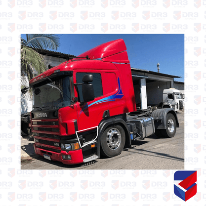 Acabamento Estribo Scania S5 114 124 LE 1390075 1186S Globo