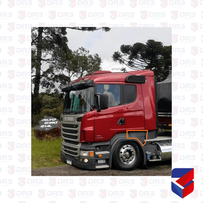 Acabamento Guarnicao Paralama Scania S4 S5 ABS LE Fabbof