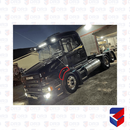 Acabamento Paralama Superior Scania S4 Bicudo LE Globo
