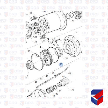 Anel Cubo Tracao Com Reducao Scania 392309 BrCompany