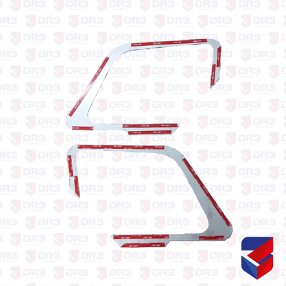Aplique Cromado Moldura Macaneta Compativel Scania NTG