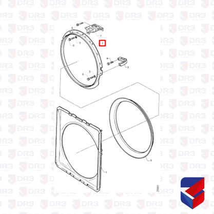 Aro Helice Scania S4 P G R Aluminio 1511832 004171 BrCompany