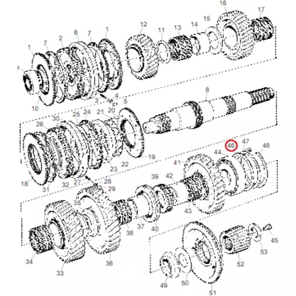 Arruela Calco Ajuste Caixa Cambio Scania 0,30mm 1104069 BrCompany