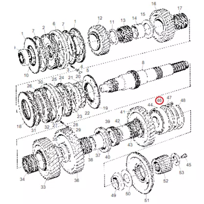 Arruela Calco Ajuste Caixa Cambio Scania 0,30mm 378638 BrCompany