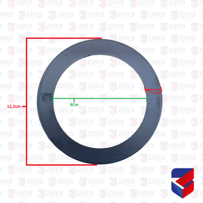 Arruela Cubo Carreta Guerra Moderna 80,5x125mm G584 Rovali
