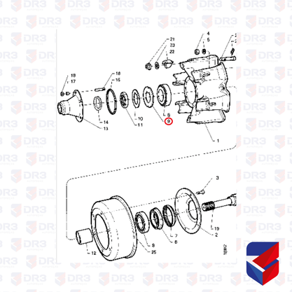 Arruela Cubo Tracao Scania 113 124 Grossa 273022 BrCompany
