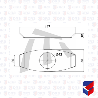 Arruela Encosto Tubless Furo 42mm 4854211352 23014 Thor