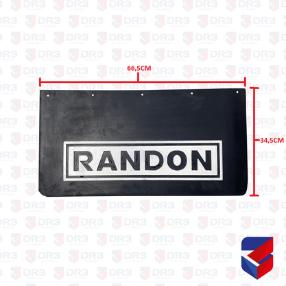 Apara Barro Traseiro Carreta Randon 660x350mm 22784 MA Borrachas