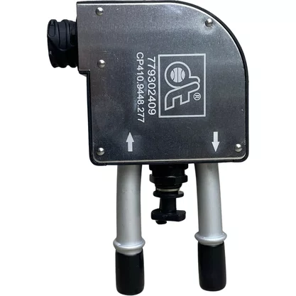 Boia Tanque Aluminio Volvo Redondo Moderno com Marcador Diesel Technic