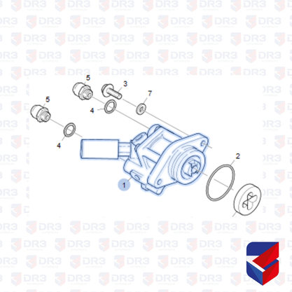 Bomba Alimentadora Scania P G R 1539298 1536255 Original