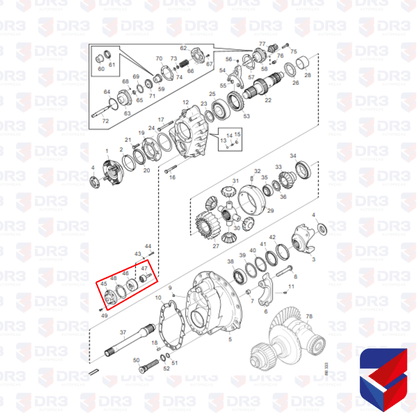 Bomba Oleo Diferencial Scania RB660 RB662 RBP735 RBP835 Schadek