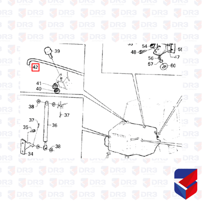 Borracha Capo Scania 112 113 Bicudo 316777 003409 BrCompany