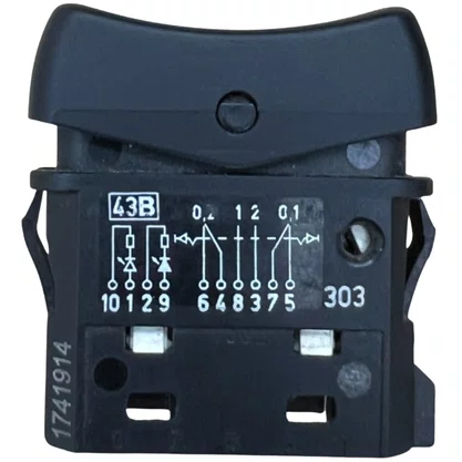 Botao Combustivel E Aquecimento Scania S5 1741914 1546466 Original