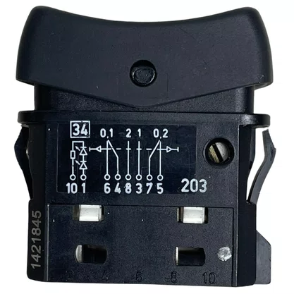 Botao Controle Elevacao Carga e Altura Scania S4 S5 P G R Original