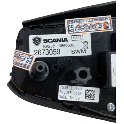 Botao Controle Volante Scania NTG LD 3072844 2673059 Original
