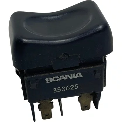 Botao Indicador Painel Scania S4 392065 Original