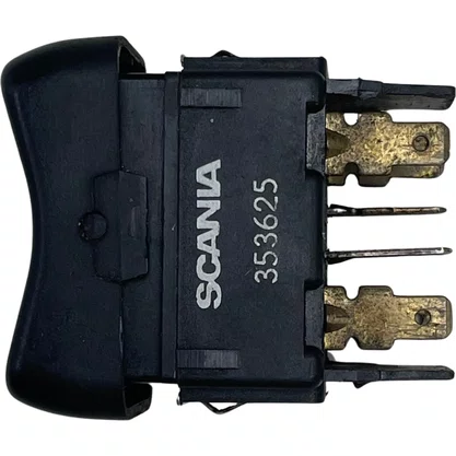 Botao Indicador Painel Scania S4 392065 Original