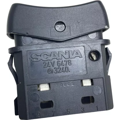 Botao Interruptor Buzina Ar Scania P G R Euro 5 Original