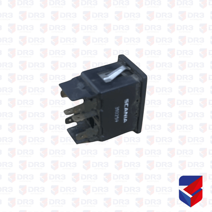 Botao Luz Teto Trava Porta Scania 113 S4 1421036 Original