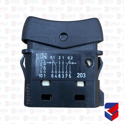 Botao Trava Destrava Porta Scania S5 1421873 Original