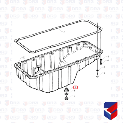 Bucha Rosca Carter Scania S4 S5 180435 110253 000640 BrCompany