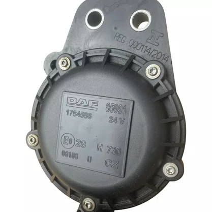Buzina 1 Corneta Preta 24v 400Hz Daf XF105 XF106 Original