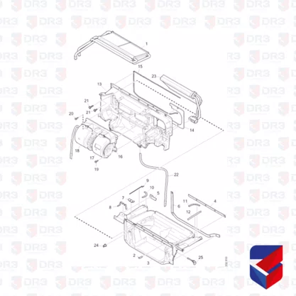 Caixa Ar Quente Scania P G R 1895575 1863970 2567801 Original