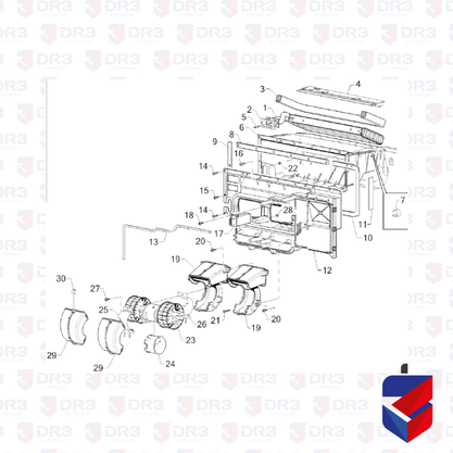 Caixa Ar Quente Scania S4 1846702 1326166 1474087 Original