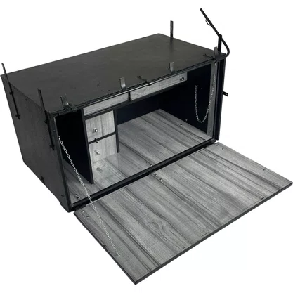 Caixa Cozinha 110x60x60cm Caminhao Carroceria Carreta Chimba