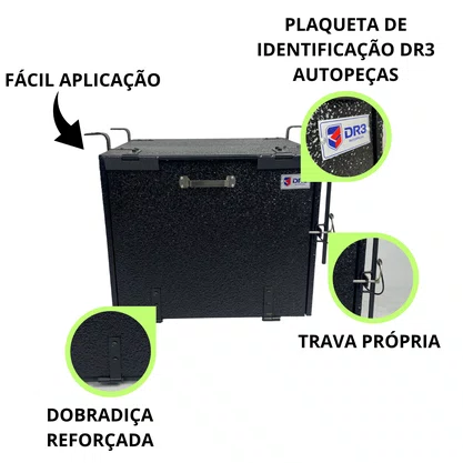 Caixa Fogao 60x60x50cm Caminhao Carroceria Carreta Chimba