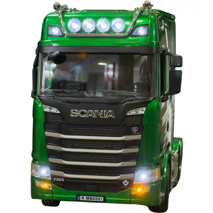 Caminhao Scania 770 S V8 Truck Controle Remoto Verde Bester