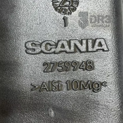 Cano Agua Retarder Caixa Scania G25 G33 LD 2759948 813211558 Original