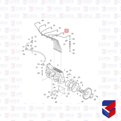 Cano Injetor Scania 124 Cilindro 5 1375373 509474 BrCompany