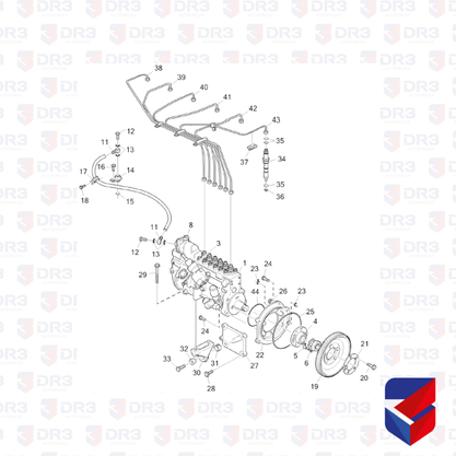 Cano Injetor Scania 124 Cilindro 6 1375374 509480 BrCompany