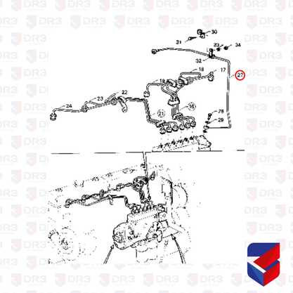 Cano Limitador Fumaca LDA Scania 112 357107 502885 Lidebras