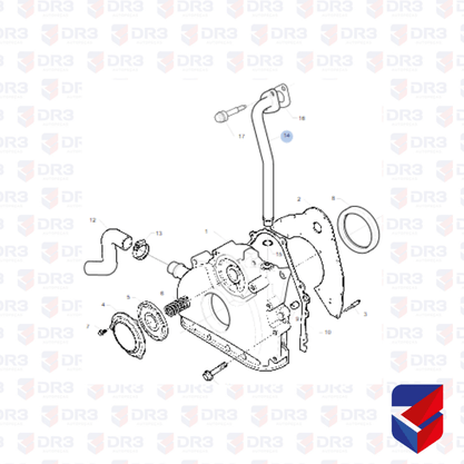 Cano Respiro Carter Scania S4 1408623 1448275 1401987 Lidebras