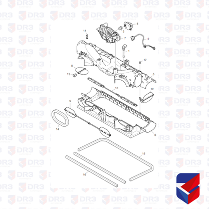 Carcaca Calefacao Ar Cabine Scania S5 Euro 5 1923735 Original