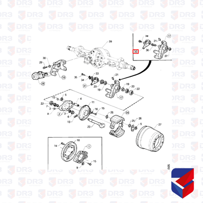 Catraca Freio Tracao Scania Automatica LD Carcaca Moderna Ecksil