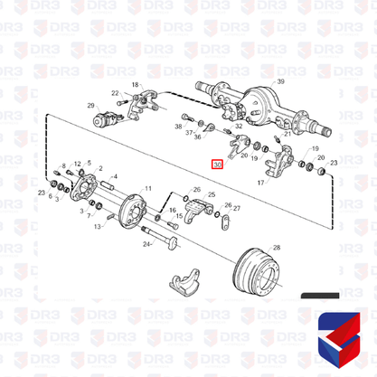 Catraca Freio Tracao Scania Automatica LD Carcaca Moderna Original