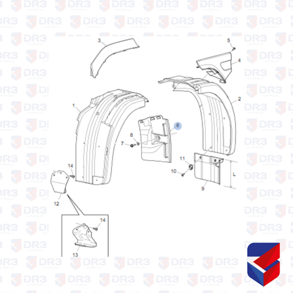 Chapa Protecao Tubo Catalisador Scania S4 S5 P R T LE 1482415 Edreaza
