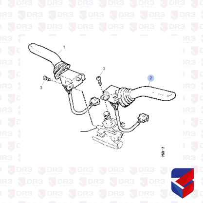 Chave Limpador Parabrisa Scania S4 1402450 503895 BrCompany