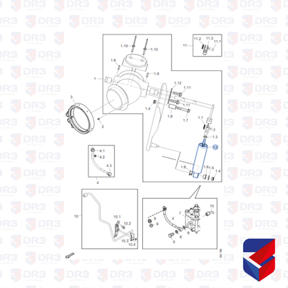 Cilindro Freio Motor Scania S5 1507790 1821737 018738 Cipec